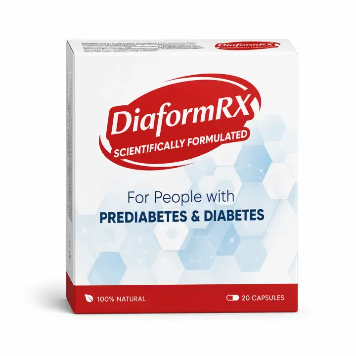 DiaformRX su sfondo bianco