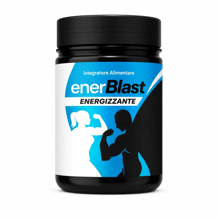 Enerblast su sfondo bianco