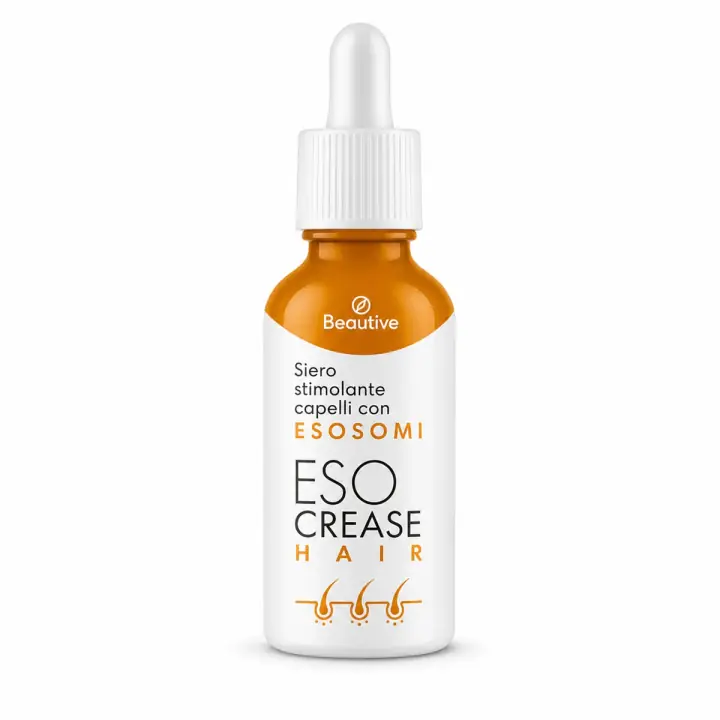 Esocrease Hair su sfondo bianco