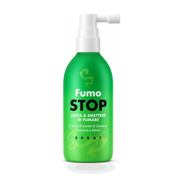 Fumo Stop su sfondo bianco