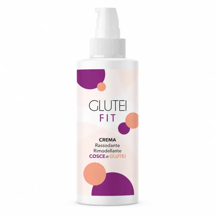 Glutei Fit su sfondo bianco