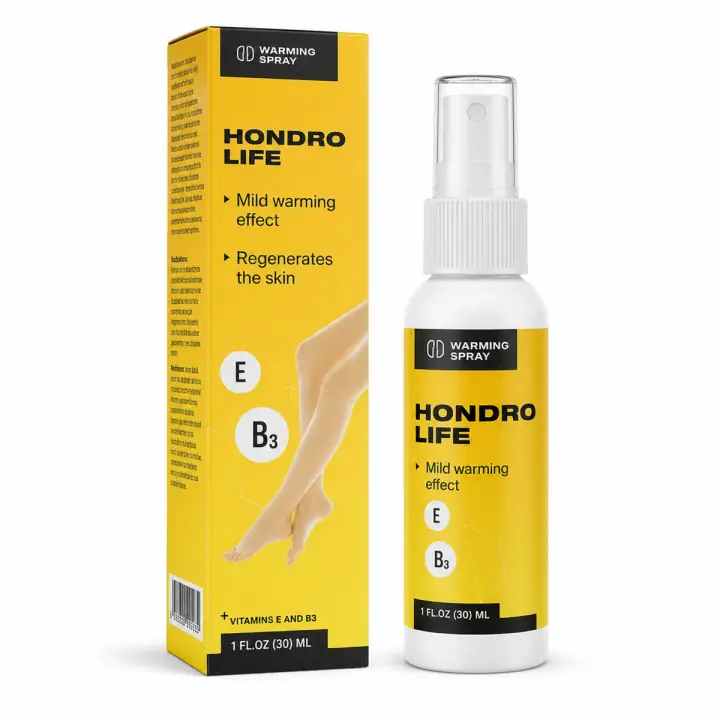 Hondrolife su sfondo bianco