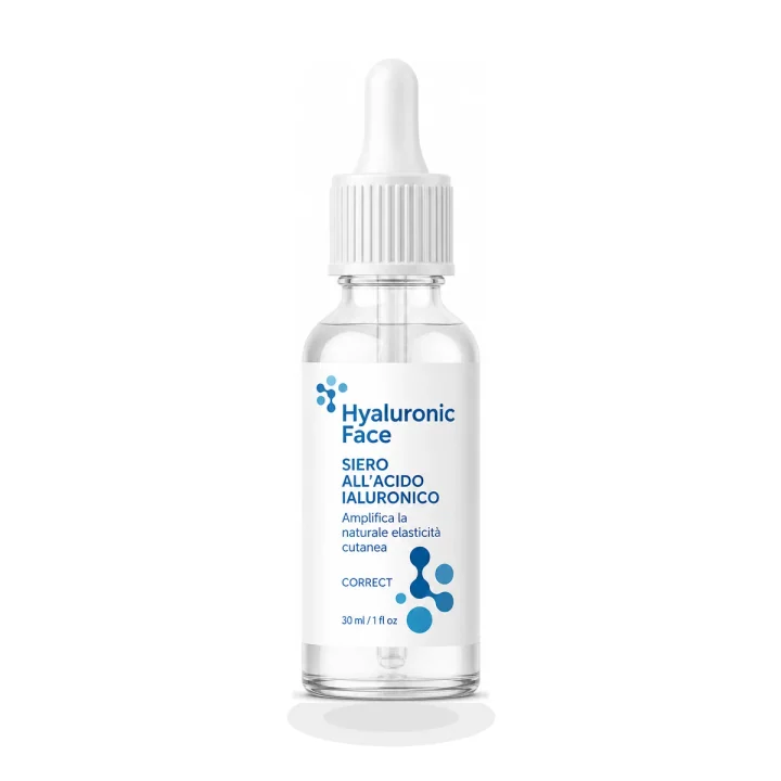 Hyaluronic Face su sfondo bianco