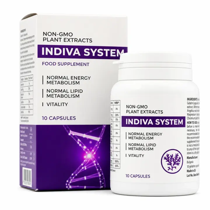 Indiva System su sfondo bianco