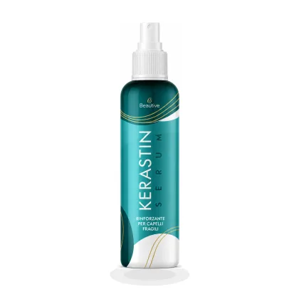 Kerastin Serum su sfondo bianco