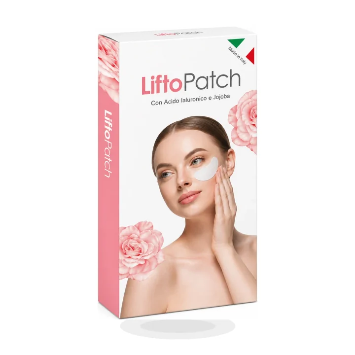 Liftopatch su sfondo bianco