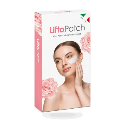 Liftopatch su sfondo bianco