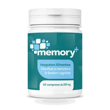 Memory+ su sfondo bianco