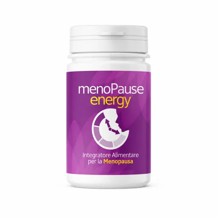Menopause Energy su sfondo bianco