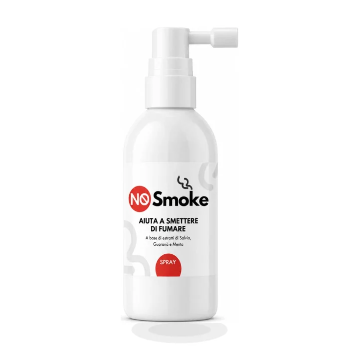 NoSmoke su sfondo bianco