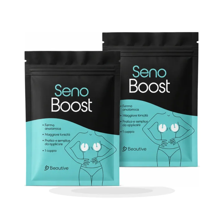 Seno Boost su sfondo bianco