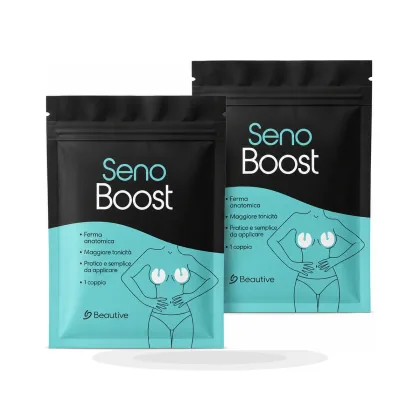 Seno Boost su sfondo bianco