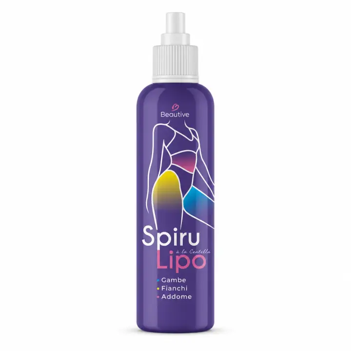SpiruLipo su sfondo bianco