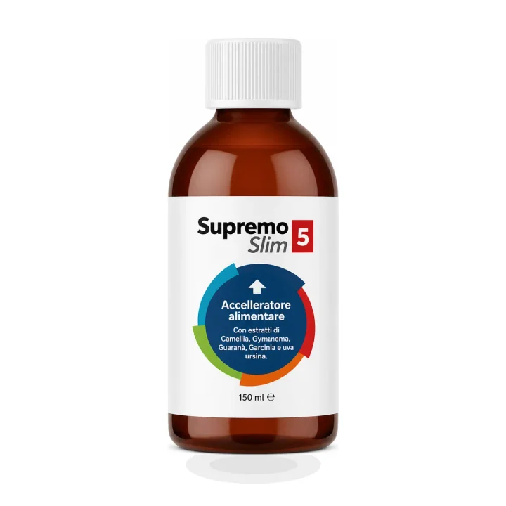 Supremo Slim 5 su sfondo bianco