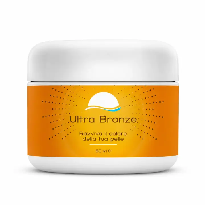 Ultrabronze su sfondo bianco